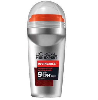 L\'Oreal Men Expert Invincible Extreme Protection – 96 tunnin rulladeodorantti – 50 ml