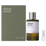 Maison Crivelli Safran Secret - Extrait de Parfum - Tuoksunäyte - 2 ml