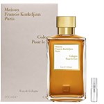 Maison Francis Kurkdjian Cologne Pour le Soir - Eau de Cologne - Tuoksunäyte - 2 ml