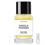 Matiere Premiere Vanilla Powder - Eau de Parfum - Tuoksunäyte - 2 ml