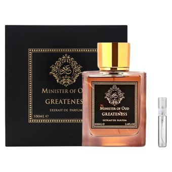 Ministry of Oud Greateness - Extrait de Parfum - Tuoksunäyte - 5 ml