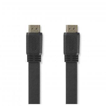 High Speed ​​​​HDMI ™ -kaapeli Ethernetillä | HDMI™-liitin | HDMI™-liitin | 4K@30Hz | 10,2 Gbps | 2,00 m | Tasainen | PVC | Musta | Laatikko