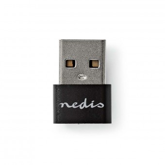 USB-sovitin | USB 2.0 | USB-A han | USB-C ™ Hun | 480 Mbps | Nikkelipinnoitettu | Lajittele | Muovipussi