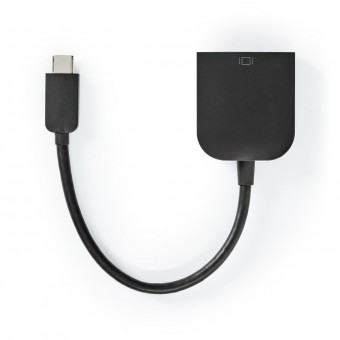 USB-sovitin | USB 3.2 Gen 1 | USB-C ™ Han | VGA Hun | 5 Gbps | 0,20 m | Pyöreä | Nikkelipinnoitettu | PVC | Lajittele | Muovipussi