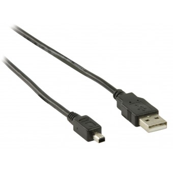 USB 2.0 -kaapeli USB A uros - Mitsumi 4-nastainen uros 2,00 m musta