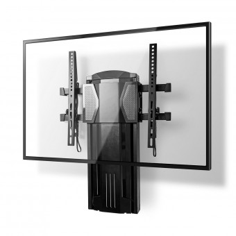 Pysty TV-seinäteline | 37-60" | Enimmäispaino: 20 kg | Pystysuuntainen liike: 0-400 mm | 85 mm | 85 mm | 1 nivel(t) | ABS / teräs | musta