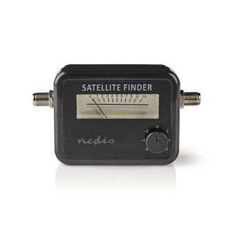 Satelliittisignaalin voimakkuusmittari | 950-2400 MHz | Tuloherkkyys: 83 dB | Lähtötaso: 102 dBuV | Musta