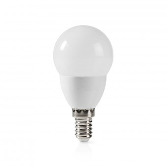 LED-lamppu E14 | G45 | 5,8 W| 470 lm | 2700 K| Lämmin valkoinen | Himmeä | 1 kpl.