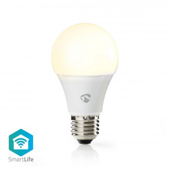 SmartLife LED-lamppu | Wi-Fi | E27 | 800 lm | 9 W | Lämmin valkoinen | 2700 K | Energialuokka: A + | Android / iOS | A60