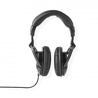 Over-Ear langalliset kuulokkeet | Kaapelin pituus: 2,50 m | Äänenvoimakkuuden säätö | Musta