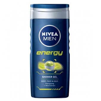 Nivea For Men - Energia-suihkugeeli - 250 ml