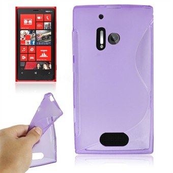 S-Line silikonisuojus Lumia 928 (violetti)