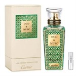 Oud & Musc By Cartier - Eau de Parfum - Tuoksunäyte - 2 ml