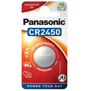 Panasonic CR2450 Lithium Nappiparisto - 1 kpl