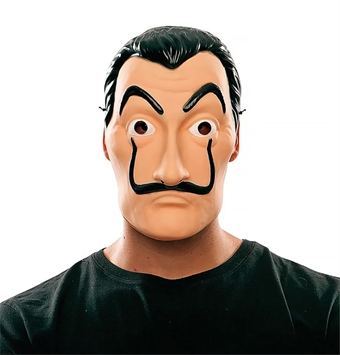 Salvador Dali Mask - Papirhuset - La Casa de Papel - Money Heist Mask