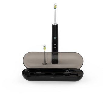 Sähköinen hammasharjakuorin + matkajohto - Sopii Philips Sonicare DiamondClean HX9210 - Musta