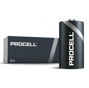 Duracell Procell D -akut - 10 kpl.