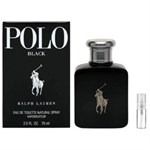 Ralph Lauren Polo Black - Eau de Toilette - Tuoksunäyte - 2 ml  