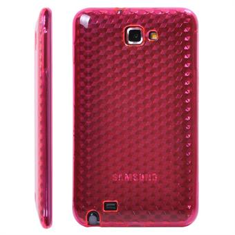 Samsung Note silikonikuori (vaaleanpunainen)
