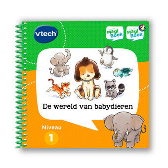 VTech magibook -kirja - vauvaeläinten maailma