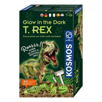 Kosmos Hohtava pimeässä loistava T-Rex -bikken