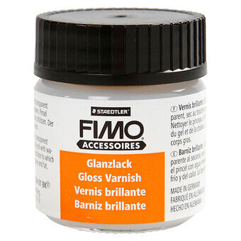 FIMO-lakka, kirkas kiiltävä, 35 ml