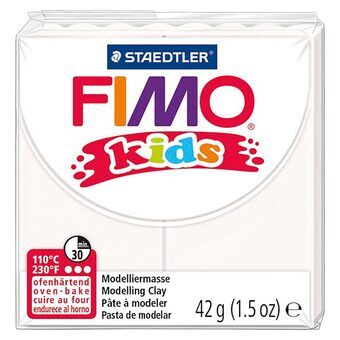 FIMO Kids muovailusavi valkoinen, 42gr