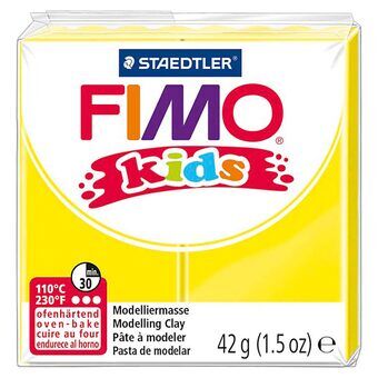 Fimo Kids muovailusavi keltainen, 42g
