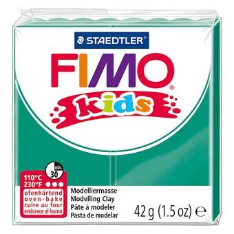 Fimo Kids muovailuvihreä, 42g