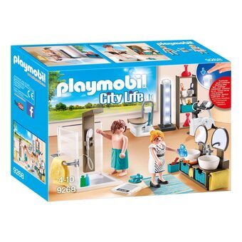 Playmobilin City Life -kylpyhuone suihkulla - 9268