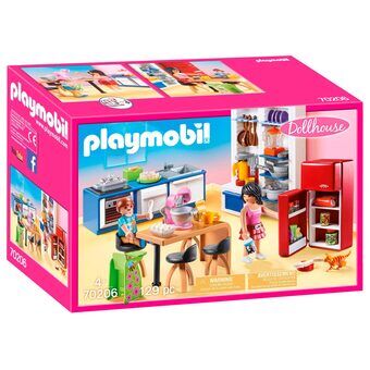 Playmobilin nukkekoti-keittiö - 70206
