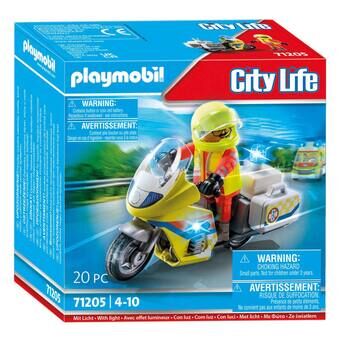 Playmobil City Life -hätämönkijä vilkkuvaloilla - 71205