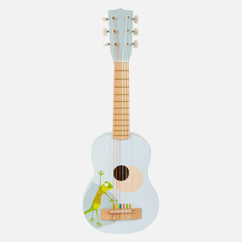 Pikkujalka - puinen kitara, groovy lyöntiä, 63cm