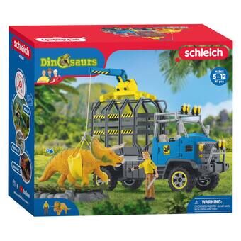 Schleich dinosaurusten kuorma-autotehtävä 42565