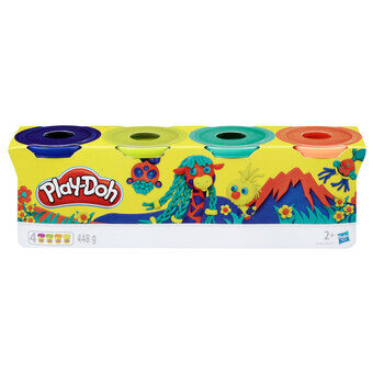 Play-Doh 4-Pack (Villit värit)