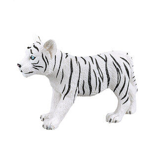Mojo villieläin valkoinen tiikeripentu seisomassa - 387014