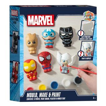 Kipsivalu - Marvel -figuurit - 6 kpl.