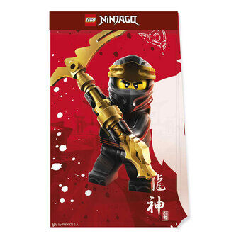 Paperi Lahjakassit FSC Lego City Ninjago, 4 kpl.