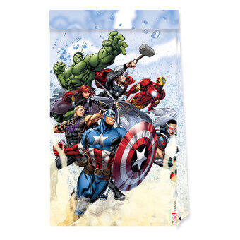 Paperijuhlapussit FSC Avengers Infinity Stoneseilla, 4 kpl.