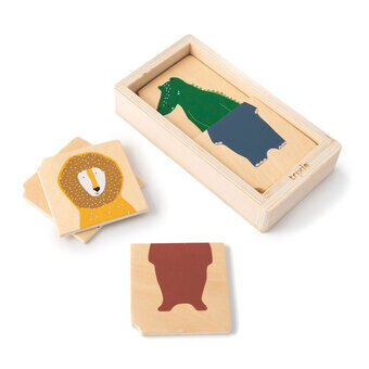 Trixie Wooden Combo Puzzle Animals - Trixie puinen yhdistelmäpulmaeläimet