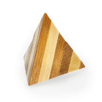 3D bambu aivot palapeli pyramidi *