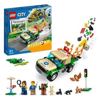 LEGO City 60353 villieläinten pelastustehtävää