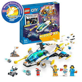 LEGO City 60354 mars-avaruusalusten tutkimustehtävät