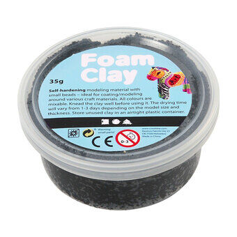 Foam Clay - musta, 35 gr.