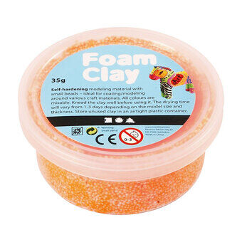 Foam Clay - neonoranssi, 35gr.