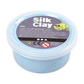 Silk Clay - neonsininen, 40gr.