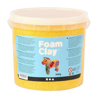 Foam Clay - keltainen, 560gr.