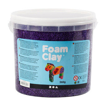 Foam Clay - violetti, 560gr.