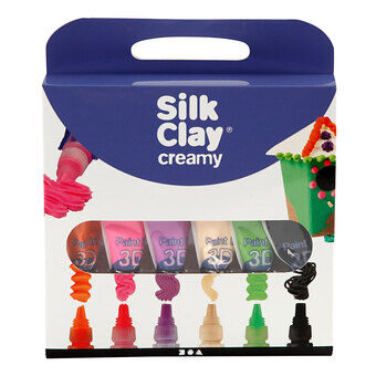 Silk Clay Creamy Extra Colors, 6x35ml

Silk Clay Kermainen Extra Värit, 6x35ml