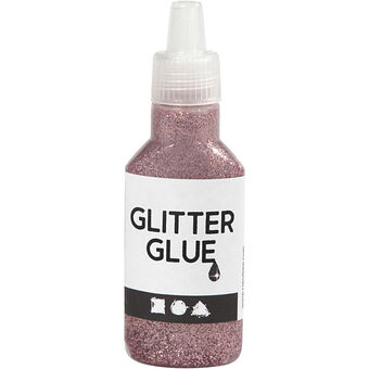 Glitter liima pinkki, 25ml